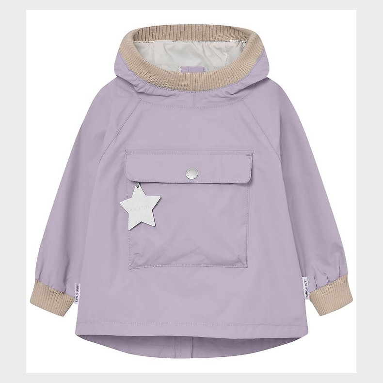 Mini A Ture Sommerjakke - MatBaby Vito Anorak - Minimal Lilac