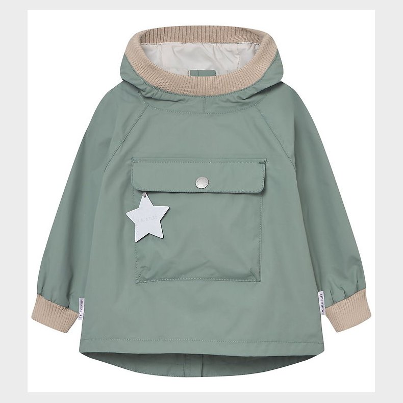 Mini A Ture Sommerjakke - MatBaby Vito Anorak - Granite Green