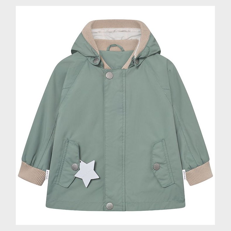 Mini A Ture Sommerjakke - MatWally - Granite Green