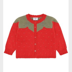 Hust and Claire Bluse - Strikket - HCCilja - Strawberry - Poppie