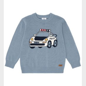 Hust and Claire Bluse - HCPelle - Strik - Policecar - Light Blue