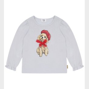 Hust and Claire Bluse - HCAlma - Poodle - A Bit Blue