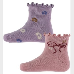 Name It Str�mper - NbfTillie - 2-pak - Lavender Grey/Dawn Pink