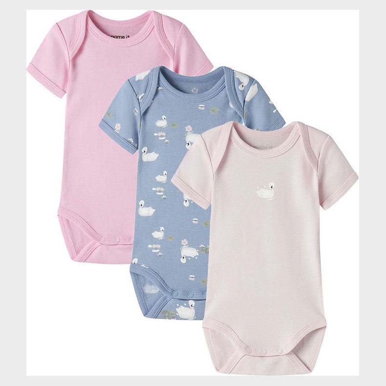Name It Bodyer k/� - Noos - NbfBody - 3-pak - Endless Sky/W/Ball