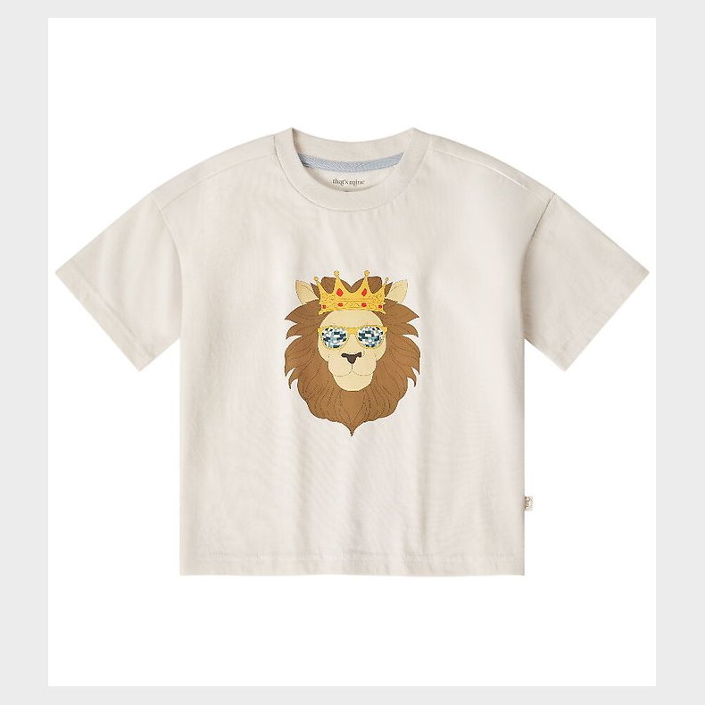 Thats Mine T-shirt - Vilde Oversized - Noos - Lion Head