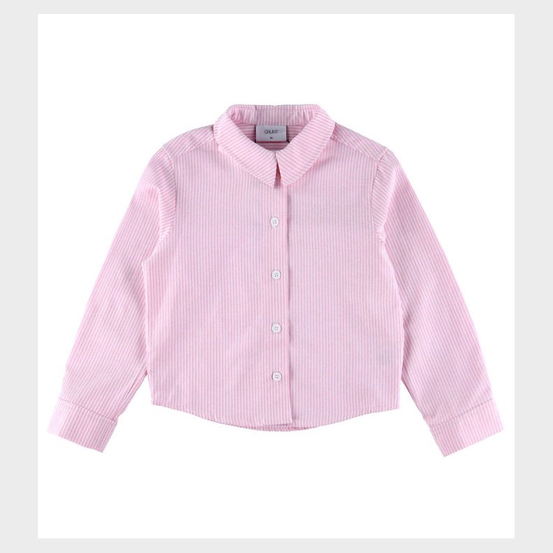 Grunt Skjorte - GrDagny - Pink/Hvidstribet