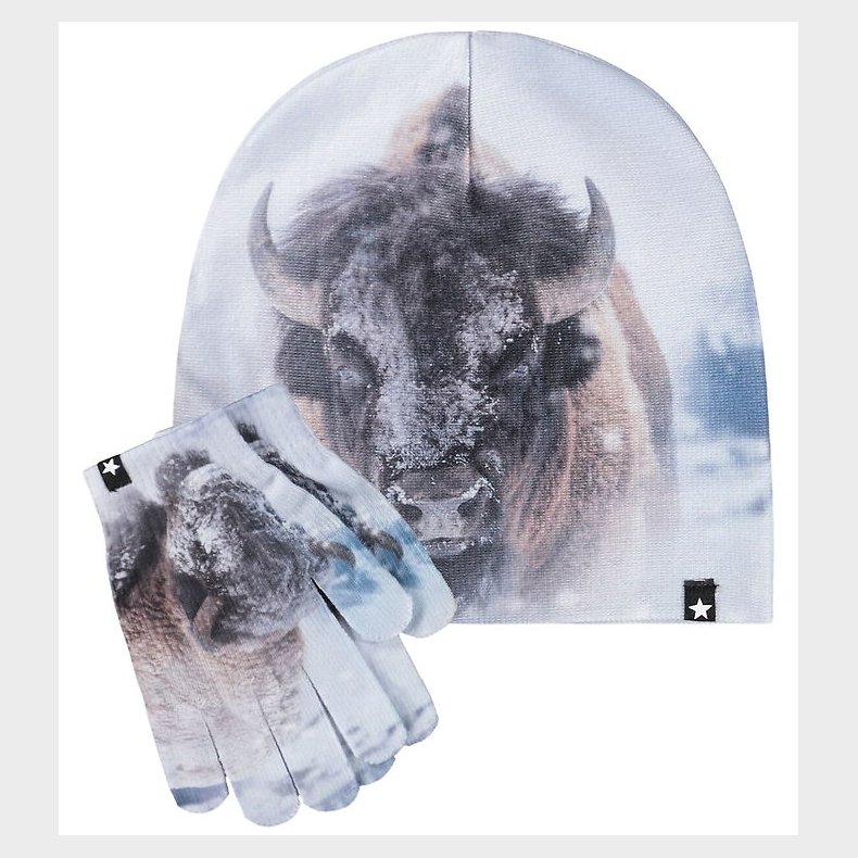 Molo Hue/Handsker - Kaya - Bison Close Up