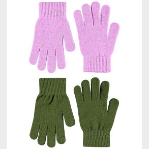 Molo Handsker - Strik Kiddy - 2-pak - Purple Ray