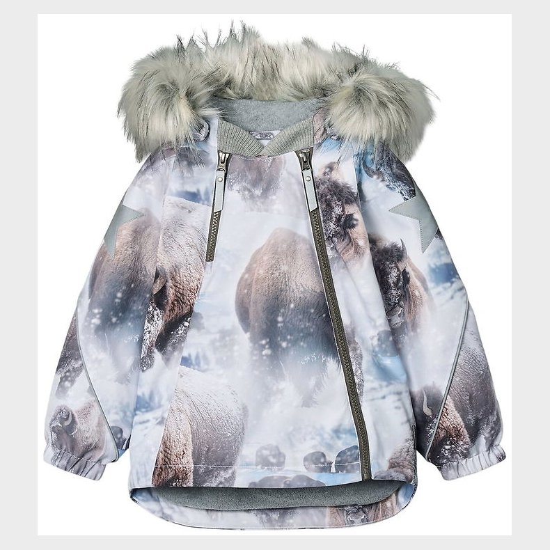 Molo Vinterjakke - Hopla Fur - Bison