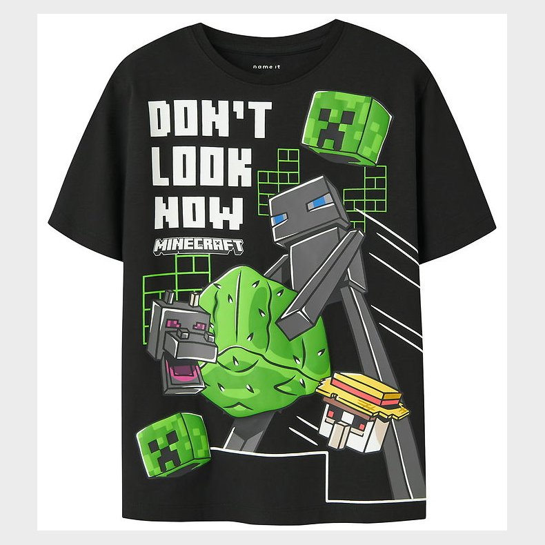 Name It T-shirt - NkmJuke - Minecraft - Black