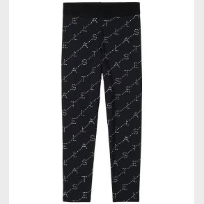 Stella McCartney Kids Leggings - Sort m. Hvid