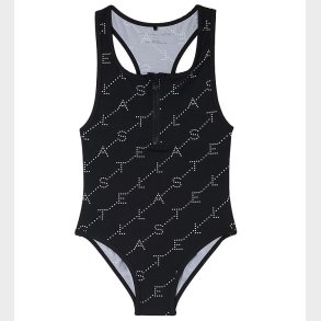 Stella McCartney Kids Badedragt - UV50+ - Sort m. Hvid