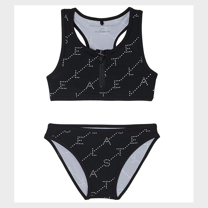 Stella McCartney Kids Bikini - UV50+ - Sort m. Hvid