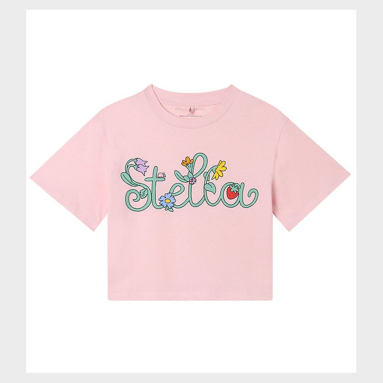 Stella McCartney T-shirt - Rosa m. Print