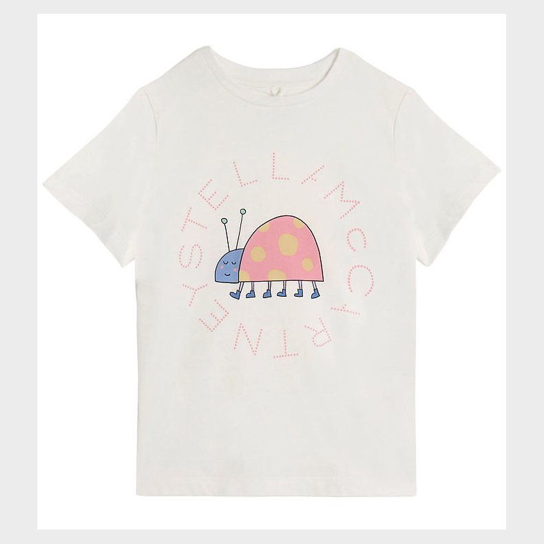Stella McCartney T-shirt - Hvid m. Marieh�ne