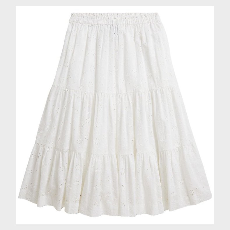 Polo Ralph Lauren Nederdel - Woven Maxi Skirt - White