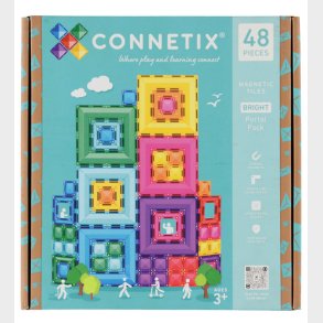 Connetix Magnets�t - 48 Dele - Bright Portal Pack
