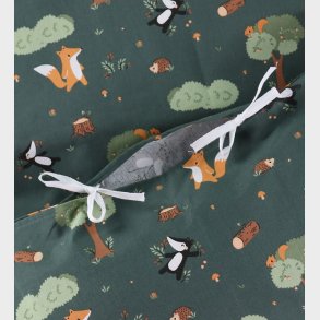 N�rgaard Madsens Senget�j - Voksen - Gr�n m. R�v