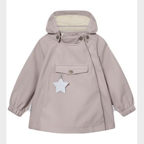 Mini A Ture Softshelljakke m. Fleece - MatWai - Opal Purple