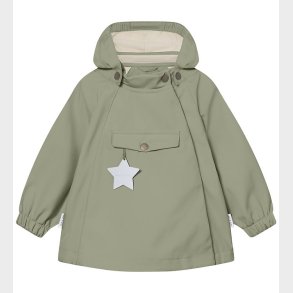 Mini A Ture Softshelljakke m. Fleece - MatWai - Tea Green