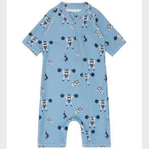 Hust and Claire Badeheldragt - UV50+ - HCMakki - Light Blue