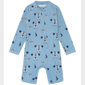 Hust and Claire Badeheldragt - UV50+ - HCMalaz - Light Blue