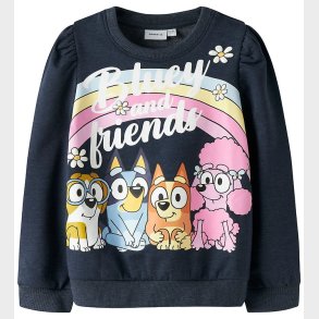 Name It Sweatshirt - NmfJenney - Bluey - Navy Blazer/ Melange