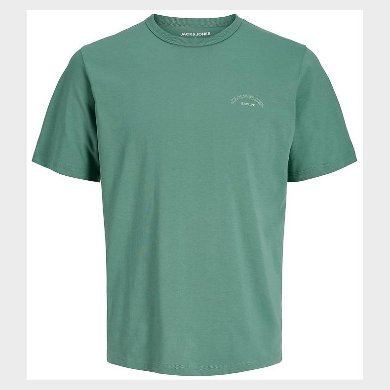 Jack & Jones T-shirt - JjCollege - Mineral Blue