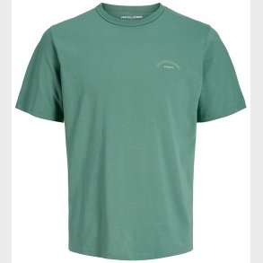 Jack & Jones T-shirt - JjCollege - Mineral Blue