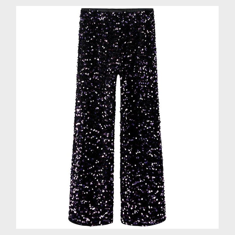 Name It Bukser - NkfPrunica - Purple Corallites m. Palietter