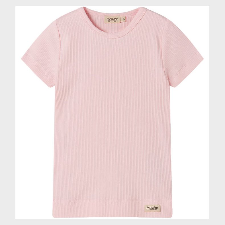 MarMar T-shirt - Rib - Bomuld/Modal - Rose Touch