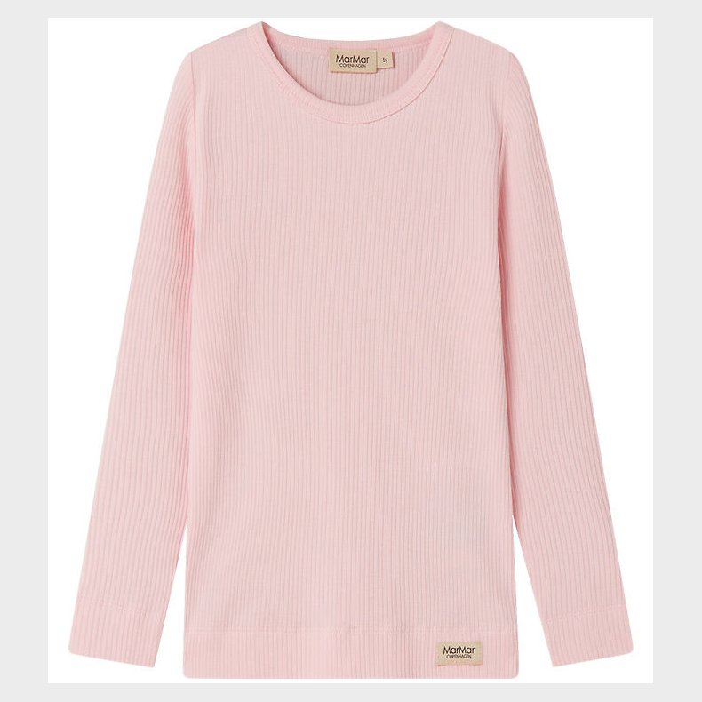 MarMar Bluse - Rib - Bomuld/Modal - Rose Touch