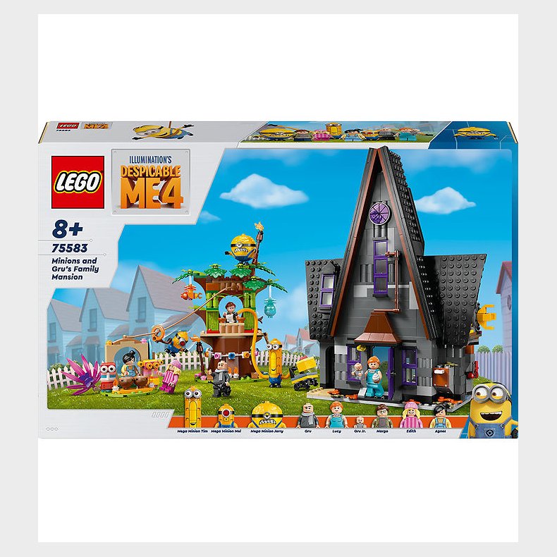 LEGO® Minions - Minions og Grus Familiepal� 75583 - 868 Dele
