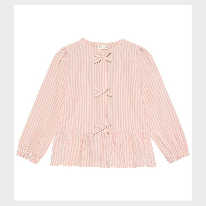 Minymo Bluse - Silver Pink