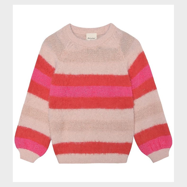 Minymo Bluse - Strik - Peach Whip