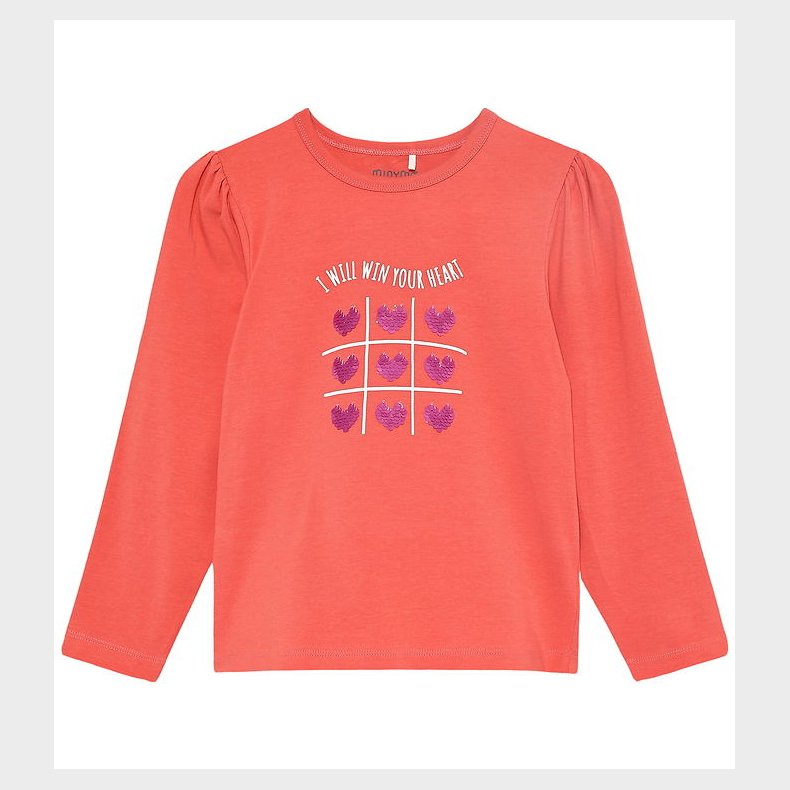 Minymo Bluse - Spiced Coral