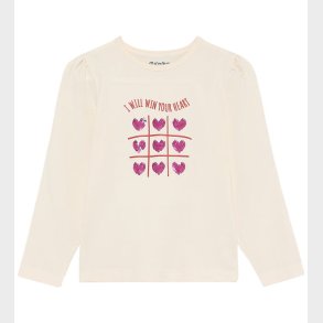 Minymo Bluse - White Swan