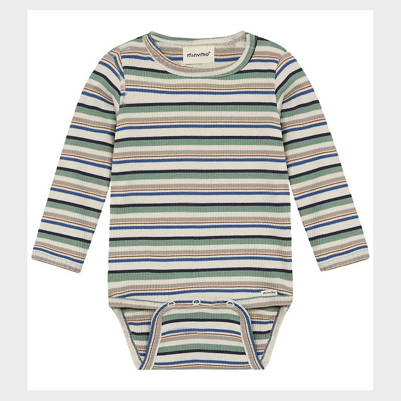 Minymo Body l/� - Rib - Lily Pad