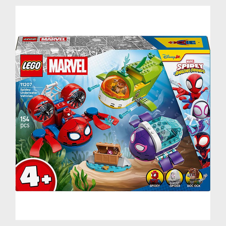 LEGO® Marvel - Spidey: Undervandsfart�jer 11207 - 154 Dele