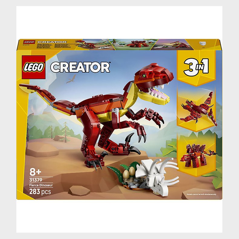 LEGO® Creator - Farlig Dinosaur 31379 - 3-i-1 - 283 Dele