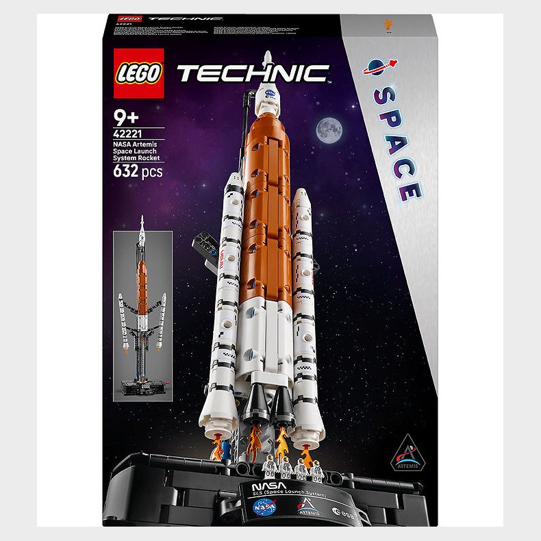 LEGO® Technic - Nasa Artemis-l�fteraket 42221 - 632 Dele