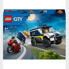 LEGO® City - Politivogn Til Fangetransport 60479 - 198 Dele