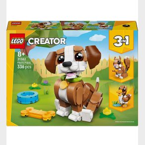 LEGO® Creator - S�de Dyr: Legesyg Hundehvalp 31382 - 3-i-1 - 33