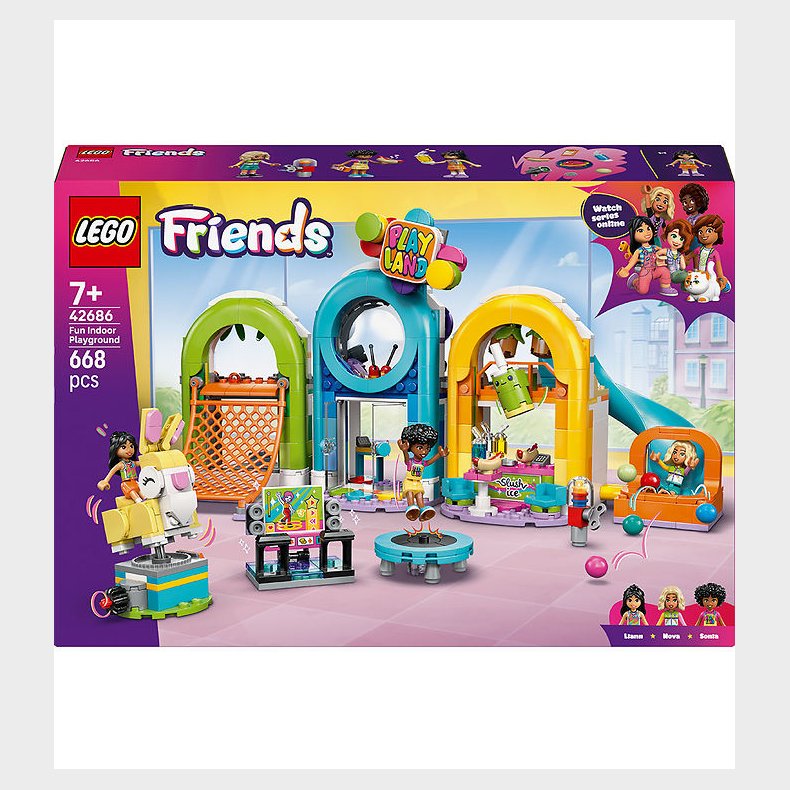 LEGO® Friends - Sjovt Indend�rs Legeland 42686 - 668 Dele