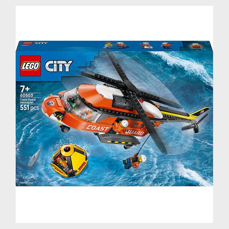 LEGO® City - Kystvagthelikopter 60503 - 551 Dele