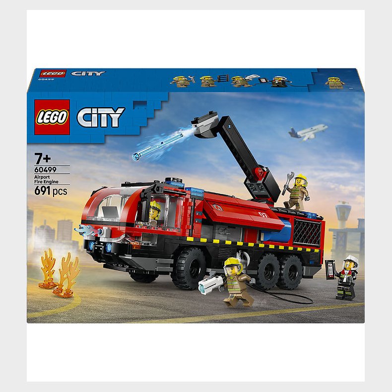 LEGO® City - Lufthavsbrandbil 60499 - 691 Dele