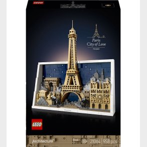 LEGO® Architecture - Paris - K�rlighedsbyen 21064 - 958 Dele