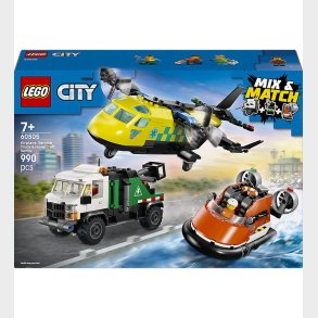 LEGO® City - Remix - Fly, Servicevogn Og Luftpudeb�d 60505 - 990