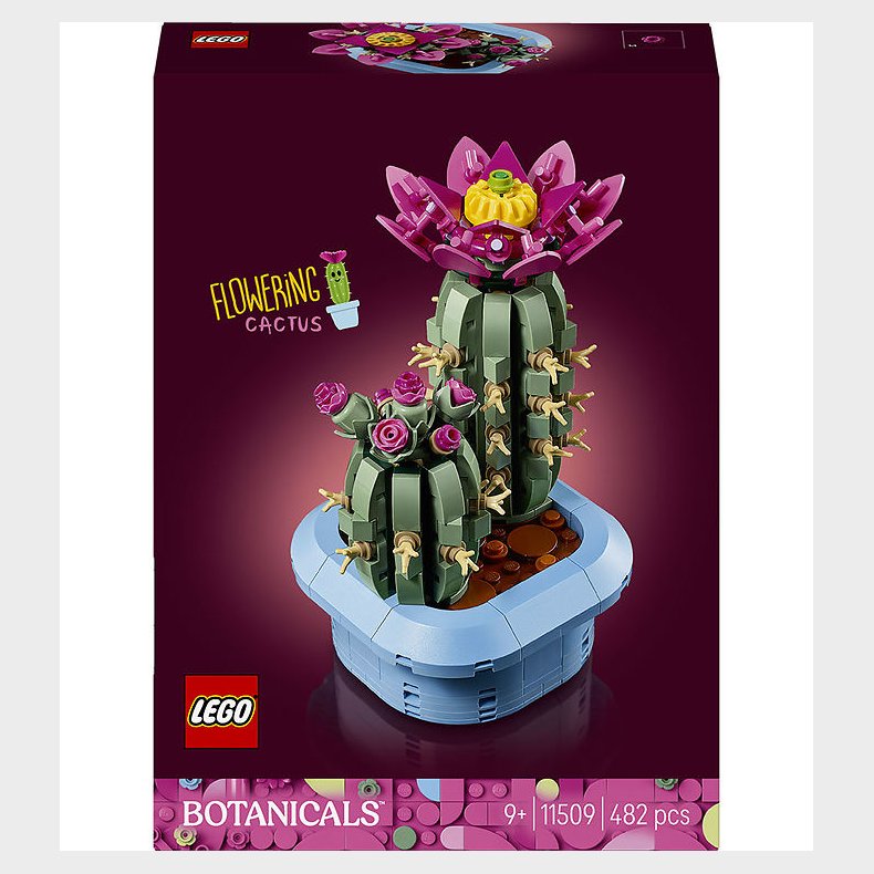 LEGO® Botanicals - Blomstrende Kaktus 11509 - 482 Dele