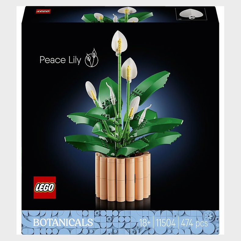 LEGO® Botanicals - Fredslilje 11504 - 474 Dele